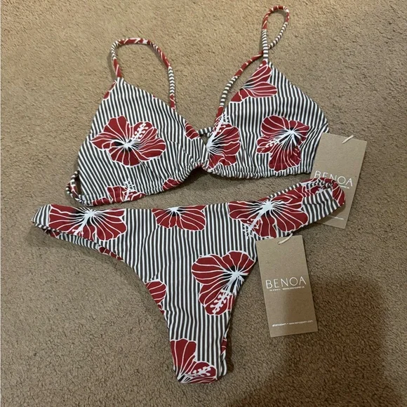 Benoa Swim Siena Top and Hina Bottom in Hapa